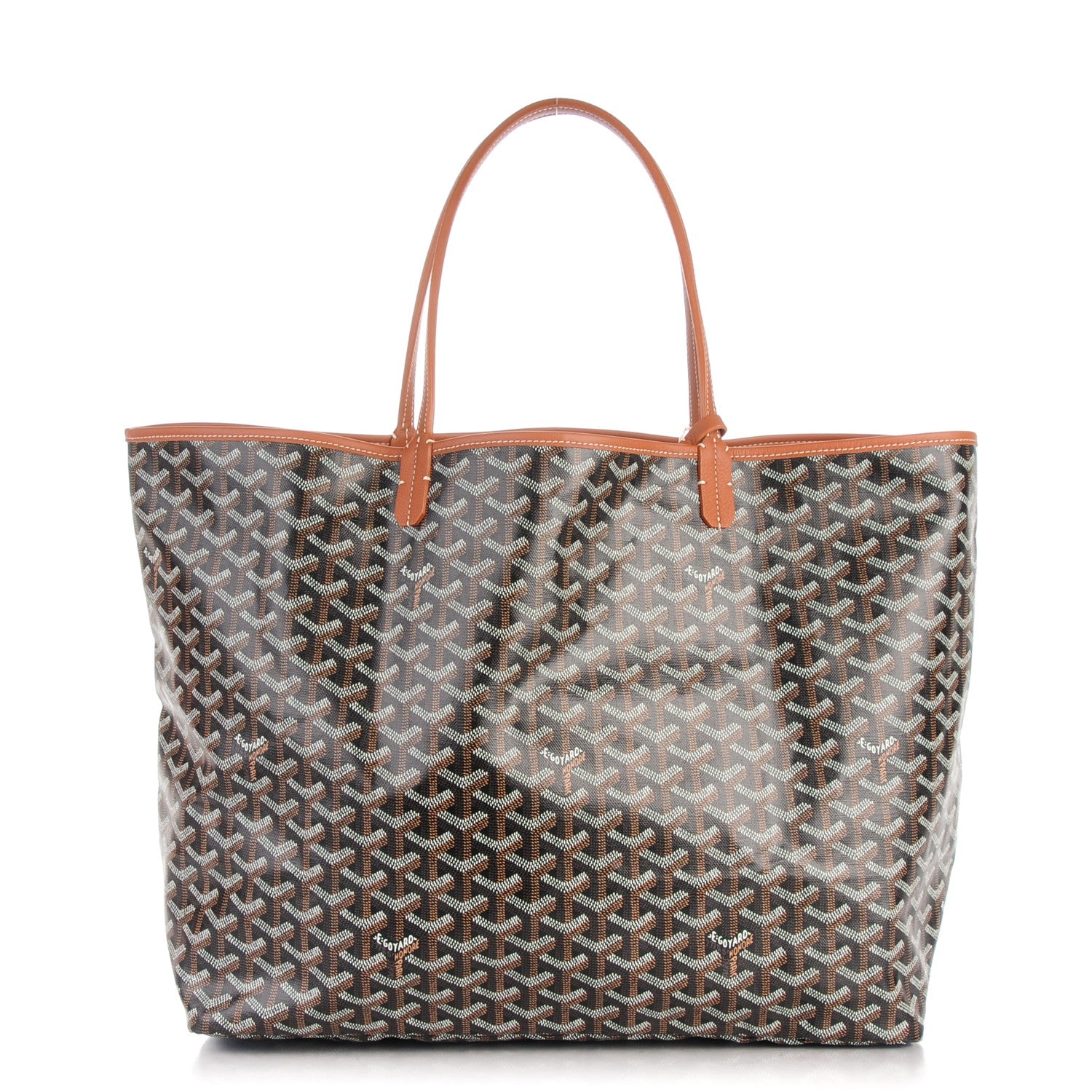 Goyard Goyardine Saint Louis GM Black Gold 1 of 8