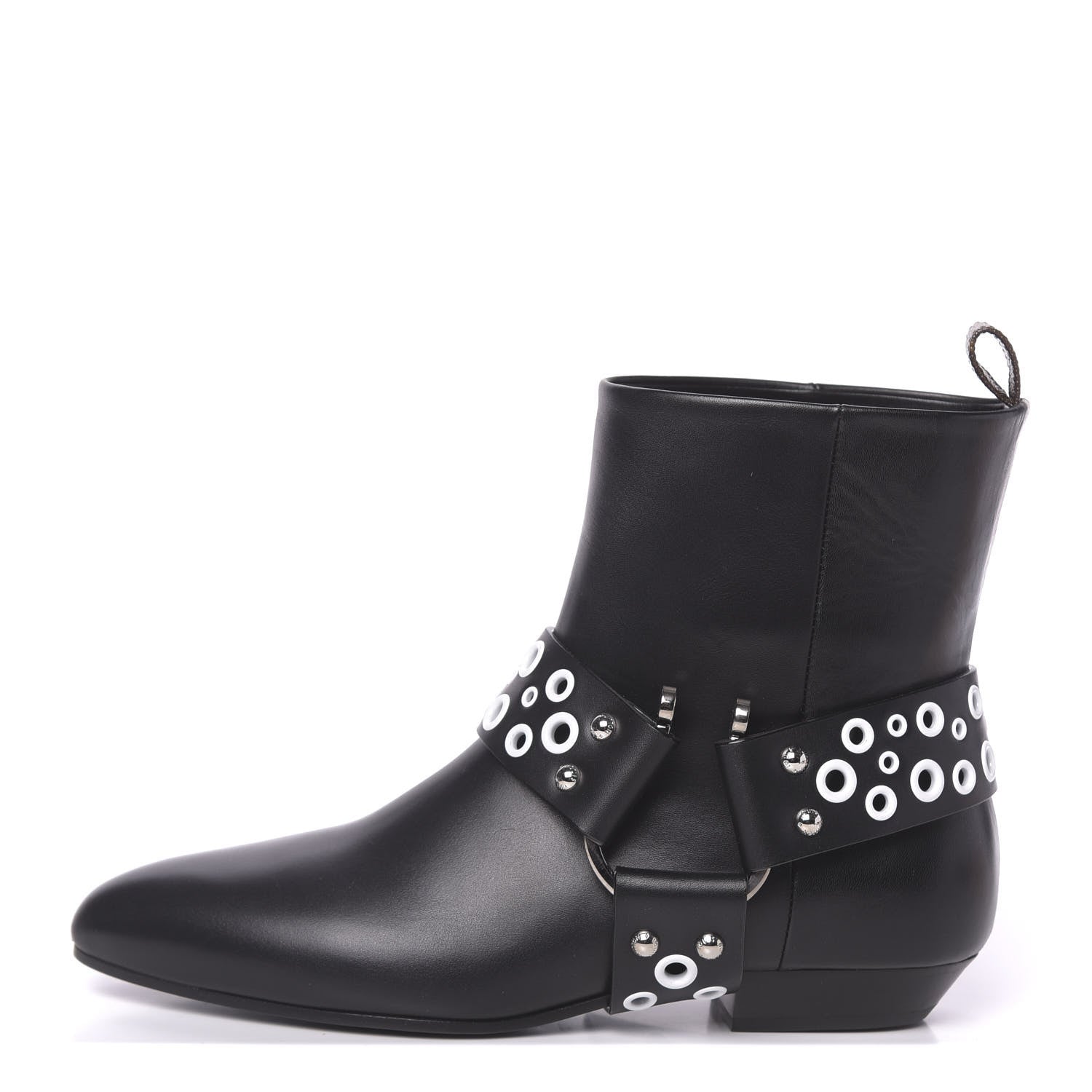 Louis Vuitton Calfskin Rhapsody Ankle Boots 37.5 Black 1 of 8