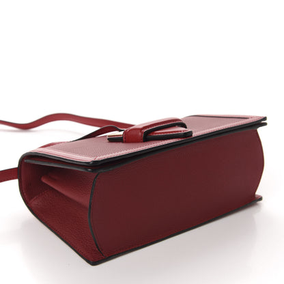 Loewe Grained Calfskin Medium Barcelona Shoulder Bag Scarlet Red 4 of 9