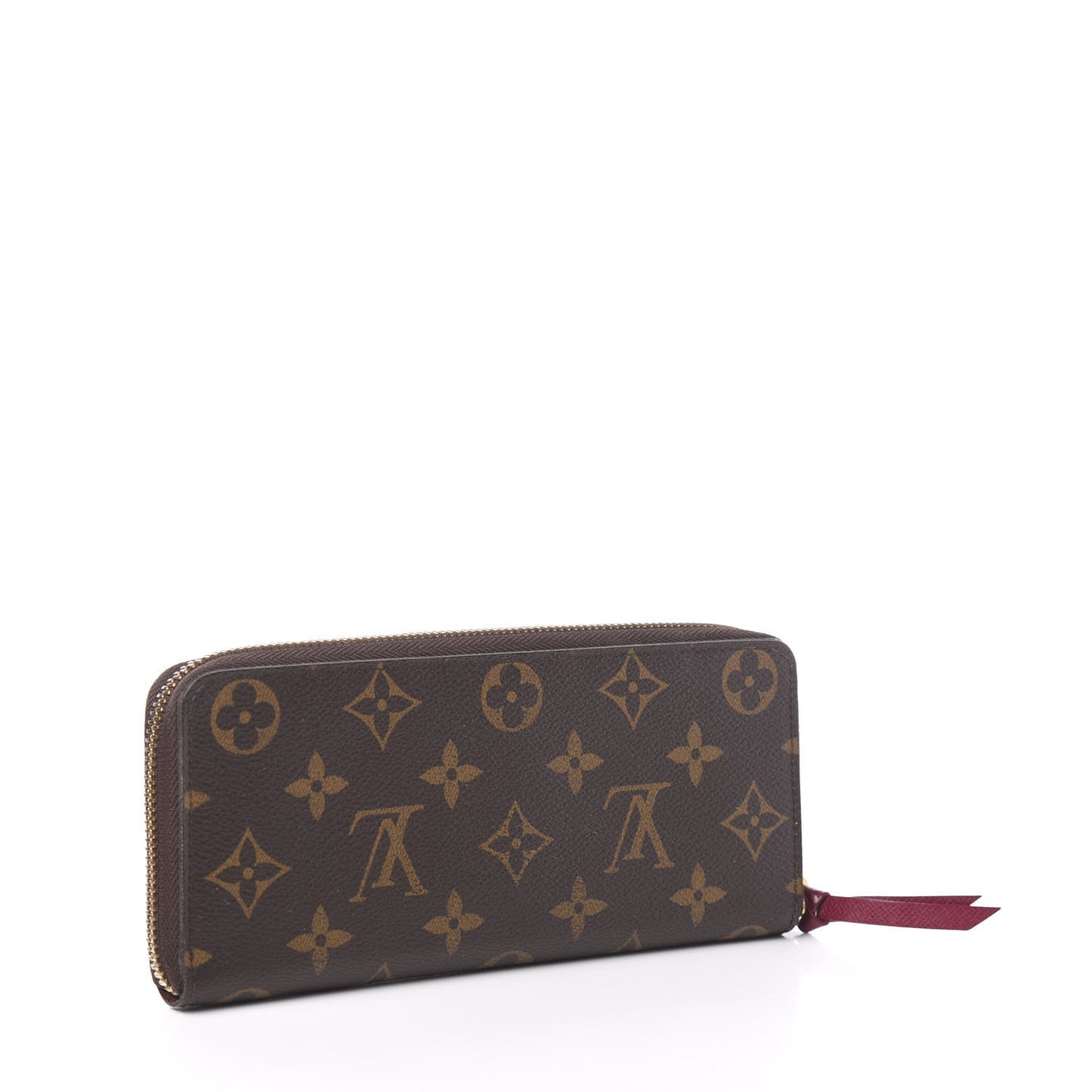Monogram Clemence Wallet Fuchsia