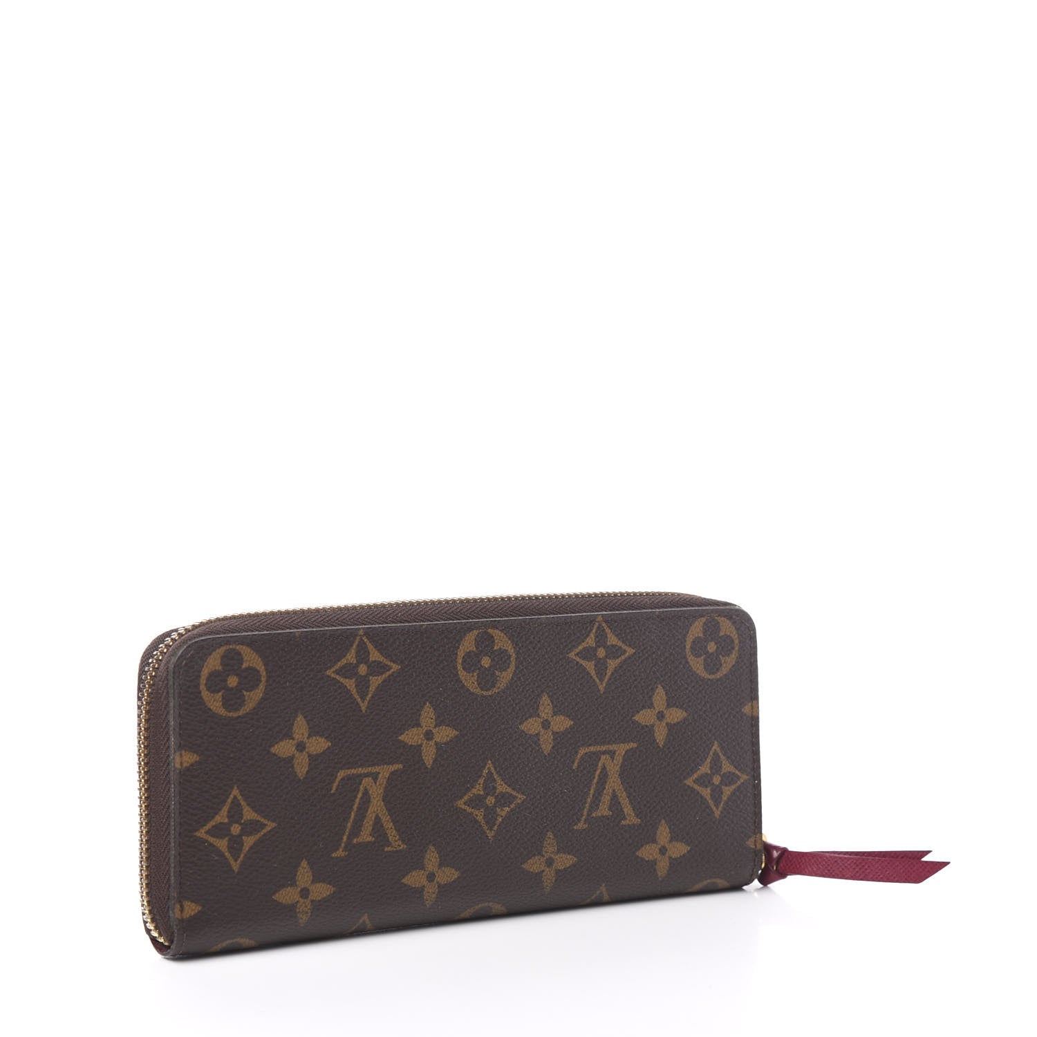 Louis Vuitton Monogram Clemence Wallet Fuchsia 2 of 6
