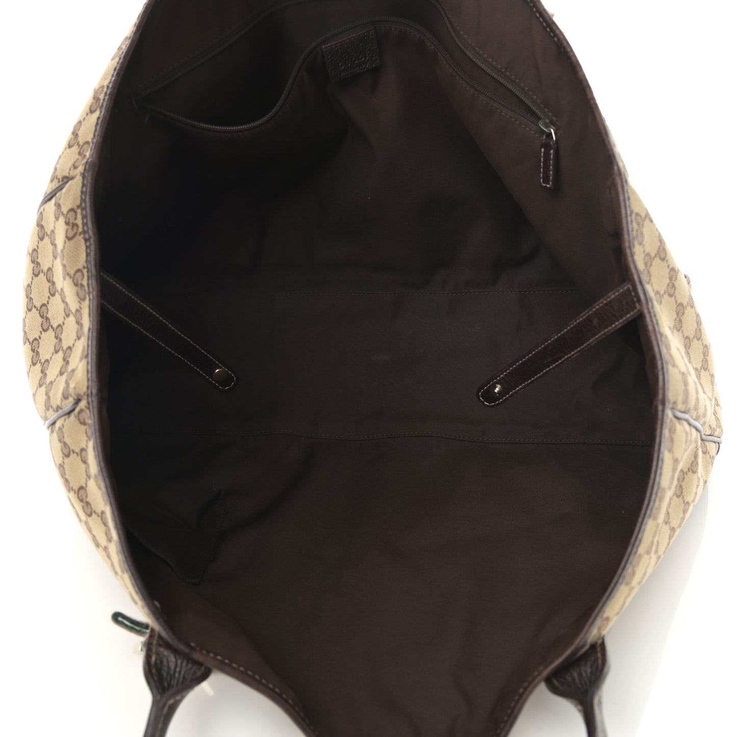 Monogram Large Princy Tote Dark Brown