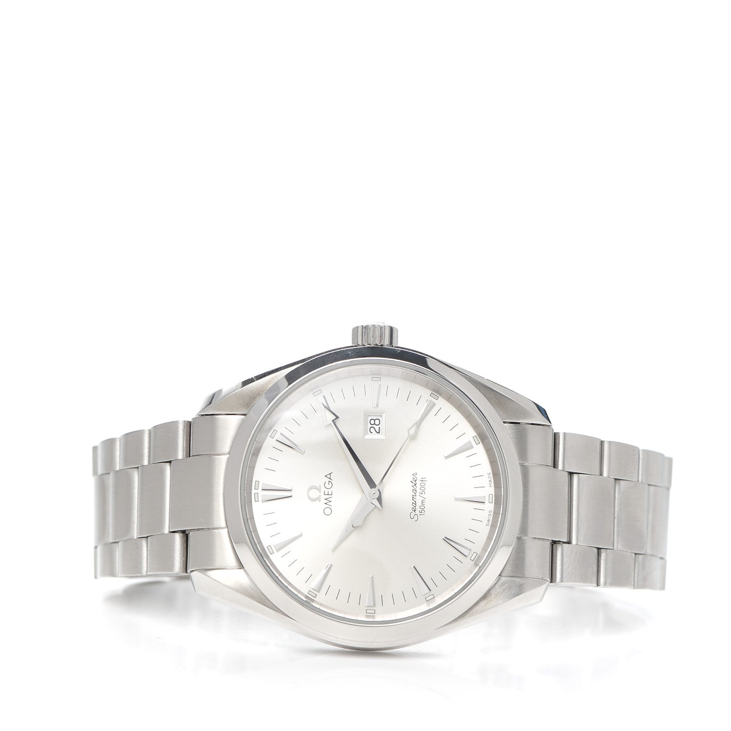 Stainless Steel 39mm Seamaster Aqua Terra Quartz Watch 2517.30