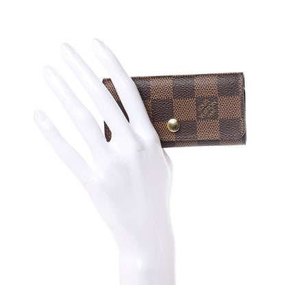 Louis Vuitton Damier Ebene Multicles 4 Key Holder 2 of 7