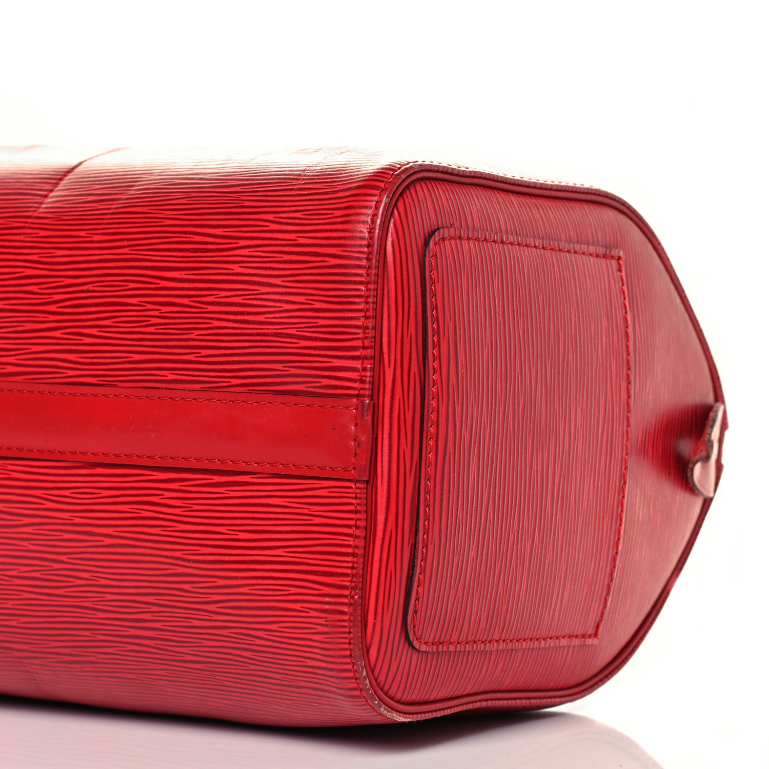 Louis Vuitton Epi Speedy 25 Castillan Red 10 of 13