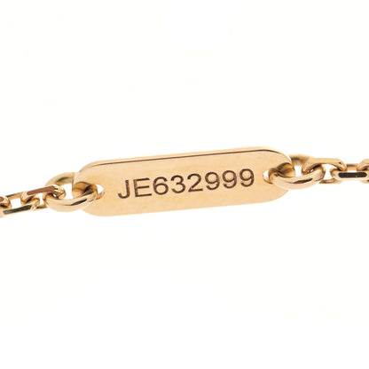 Van Cleef & Arpels 18K Yellow Gold Carnelian Vintage Alhambra Pendant Necklace 6 of 6