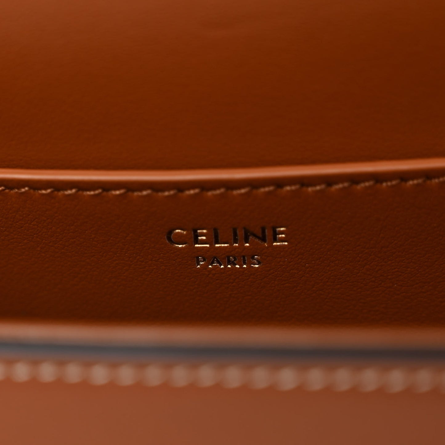 Smooth Calfskin Tabou Clutch On Strap Tan