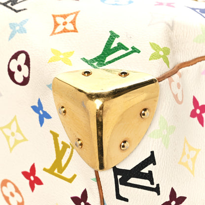 Louis Vuitton Monogram Multicolor Speedy 30 White 9 of 15