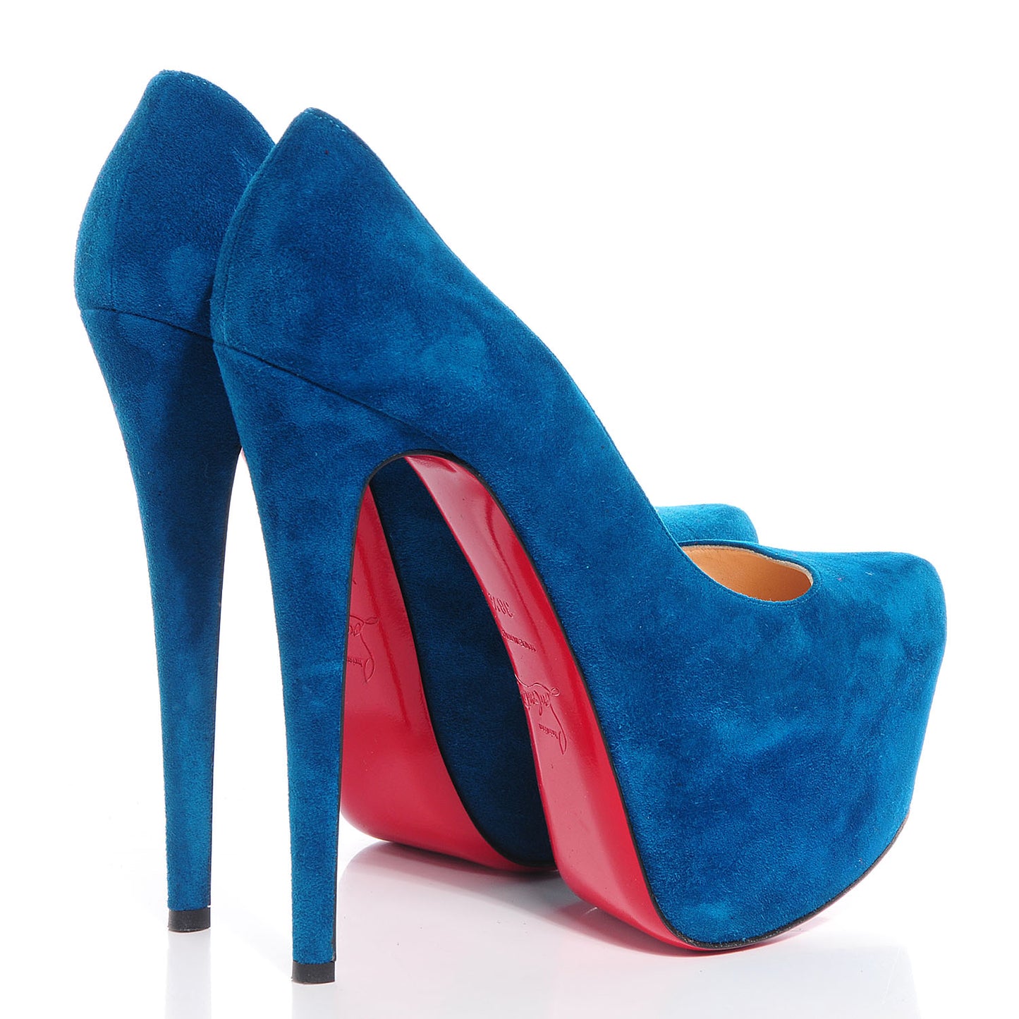 Suede Daffodile 160 Pumps 38.5 Peacock