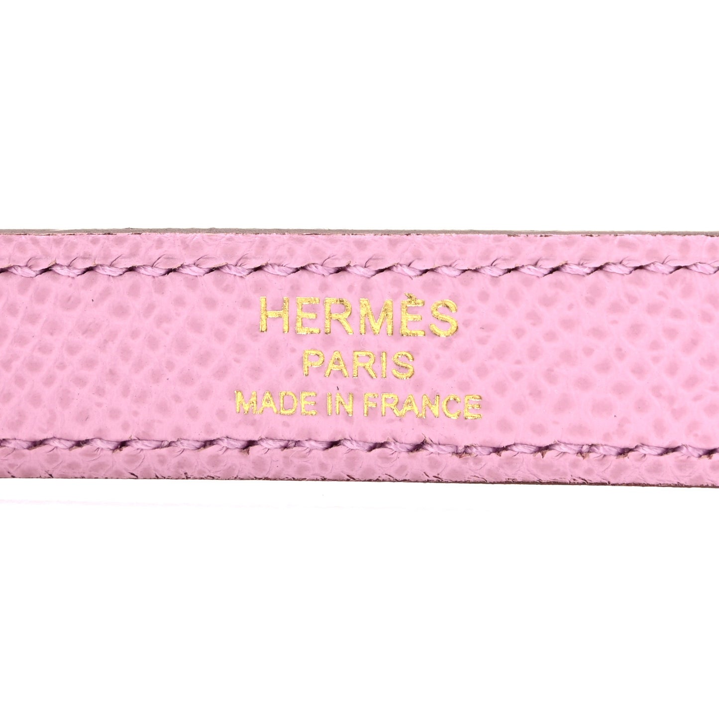 Epsom Kelly Shoulder Strap Mauve Sylvestre