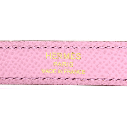 Hermes Epsom Kelly Shoulder Strap Mauve Sylvestre 3 of 4