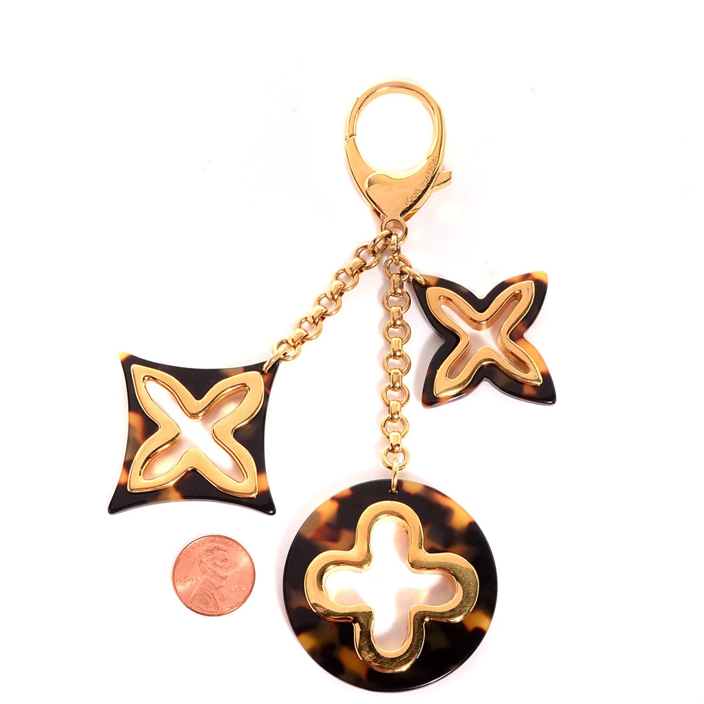 Insolence Bag Charm Ecaille