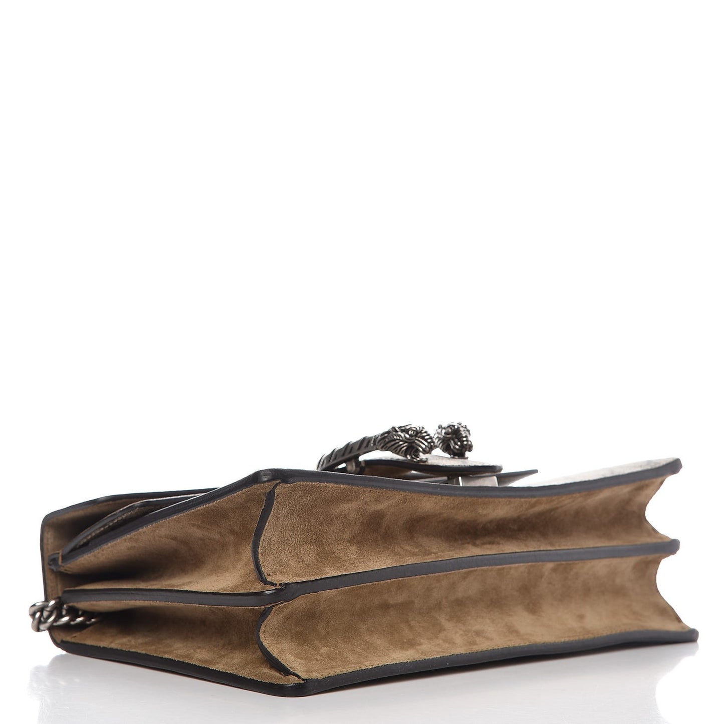 GG Supreme Monogram Small Dionysus Shoulder Bag Taupe
