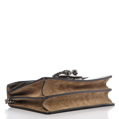 Gucci GG Supreme Monogram Small Dionysus Shoulder Bag Taupe 5 of 9