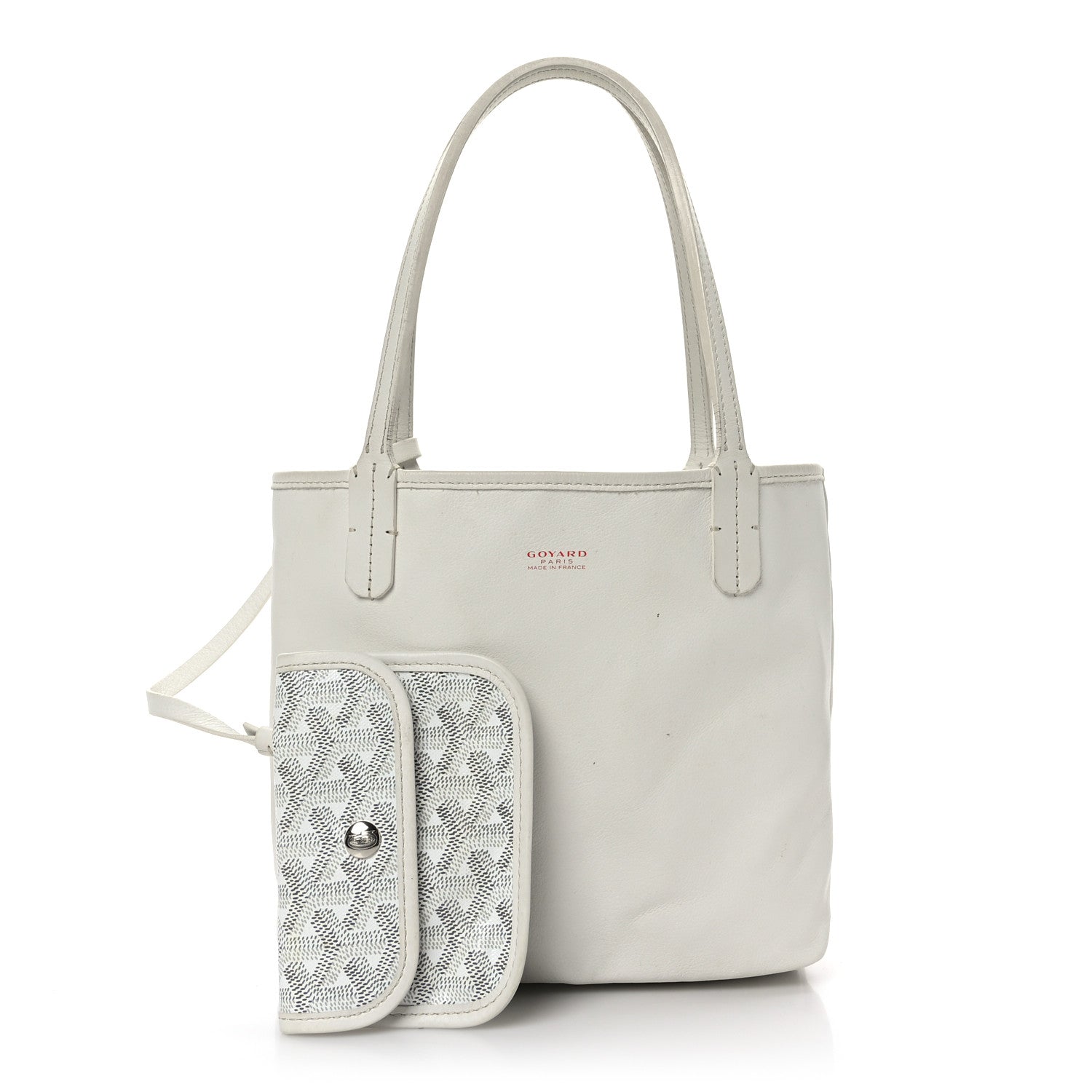 Goyard Goyardine Reversible Mini Anjou White 14 of 18