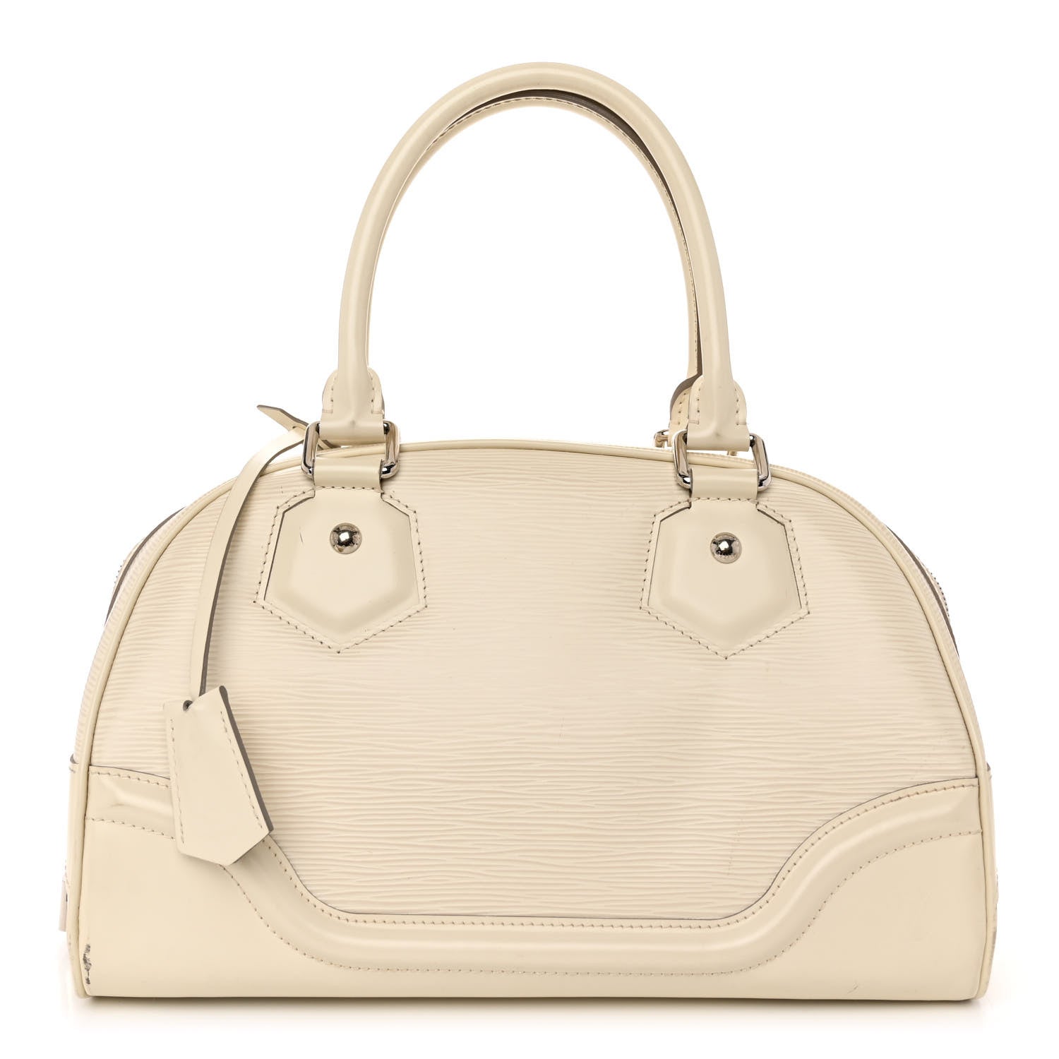 Louis Vuitton Epi Bowling Montaigne PM Ivory 1 of 10