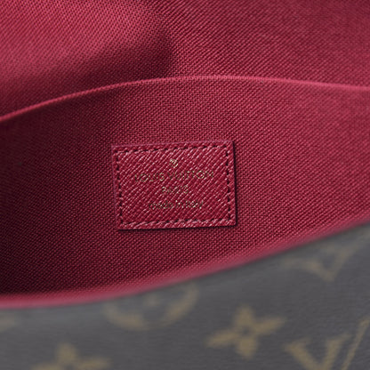 Louis Vuitton Monogram Pochette Felicie Chain Wallet Fuchsia 6 of 10