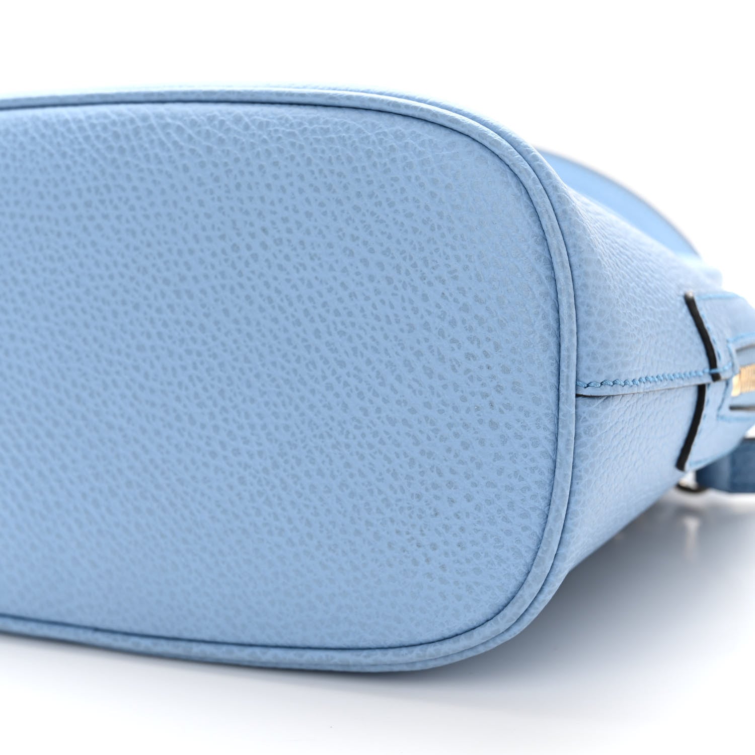 Gucci Dollar Calfskin Small GG Charm Dome Bag Mineral Blue 10 of 11
