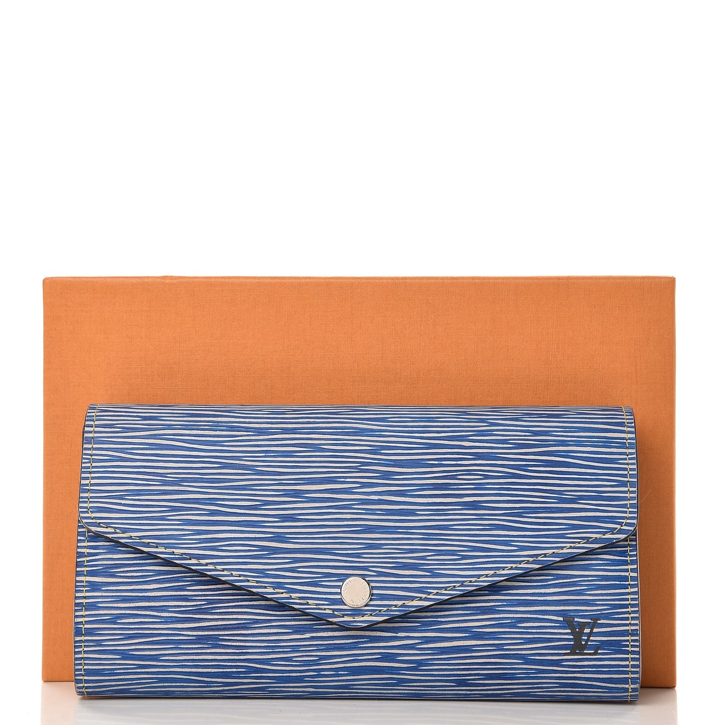 Epi Sarah Wallet NM Denim Light
