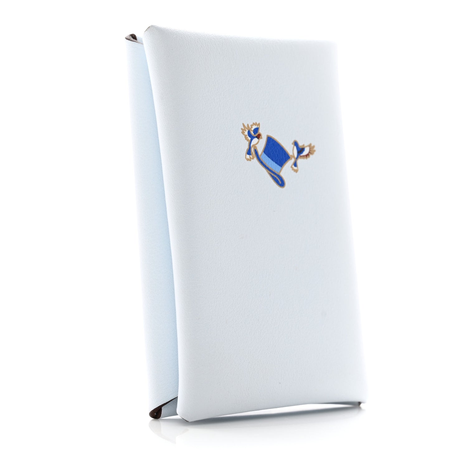 Swift Printed Cowboy Calvi Card Case Bleu Brume
