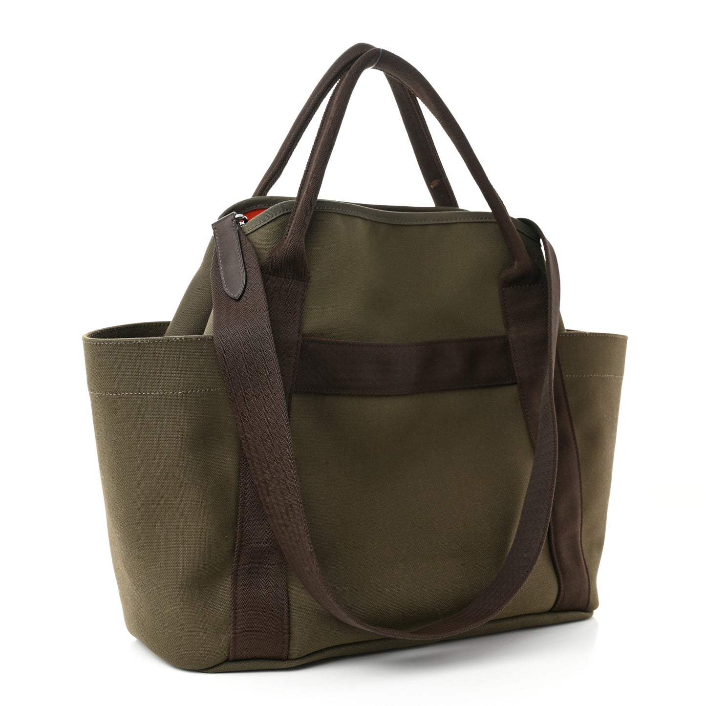 Toile Sac De Pansage Groom Kaki Feu