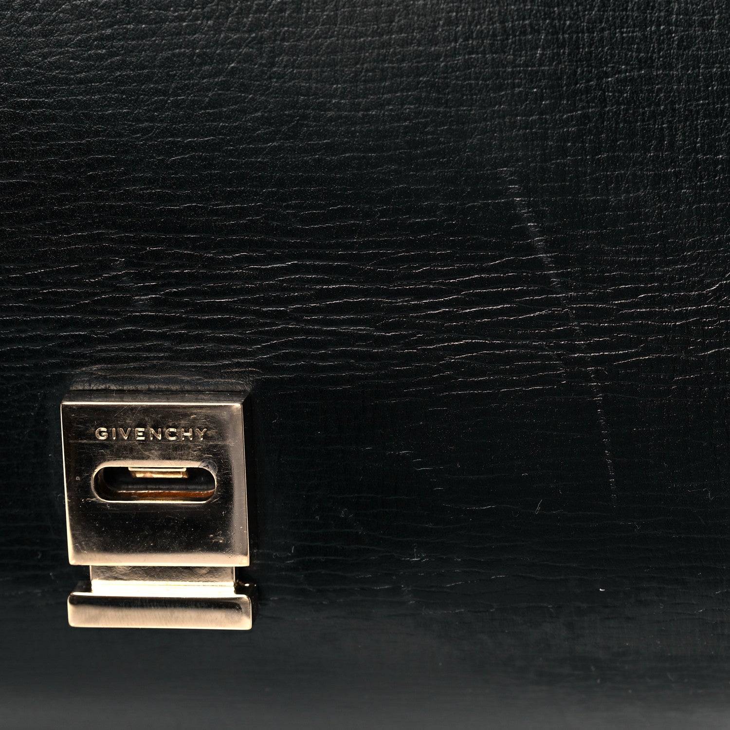 Givenchy Textured Calfskin Mini Pandora Box Chain Crossbody Bag Black 11 of 11
