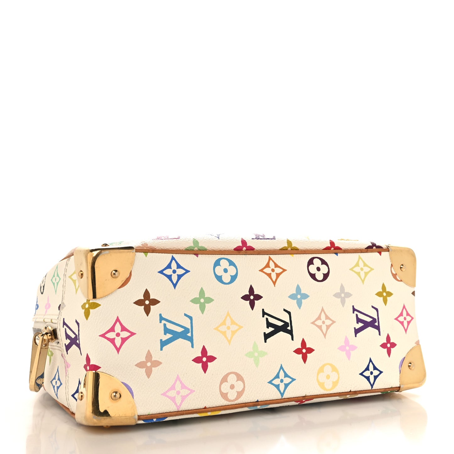 Monogram Multicolor Trouville White