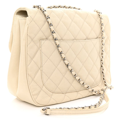 Chanel Caviar Quilted Large Urban Companion Flap White 3 of 10