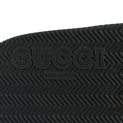 Gucci Rubber Web Mens Criss Cross Slide Sandals 35 Green Red 7 of 9