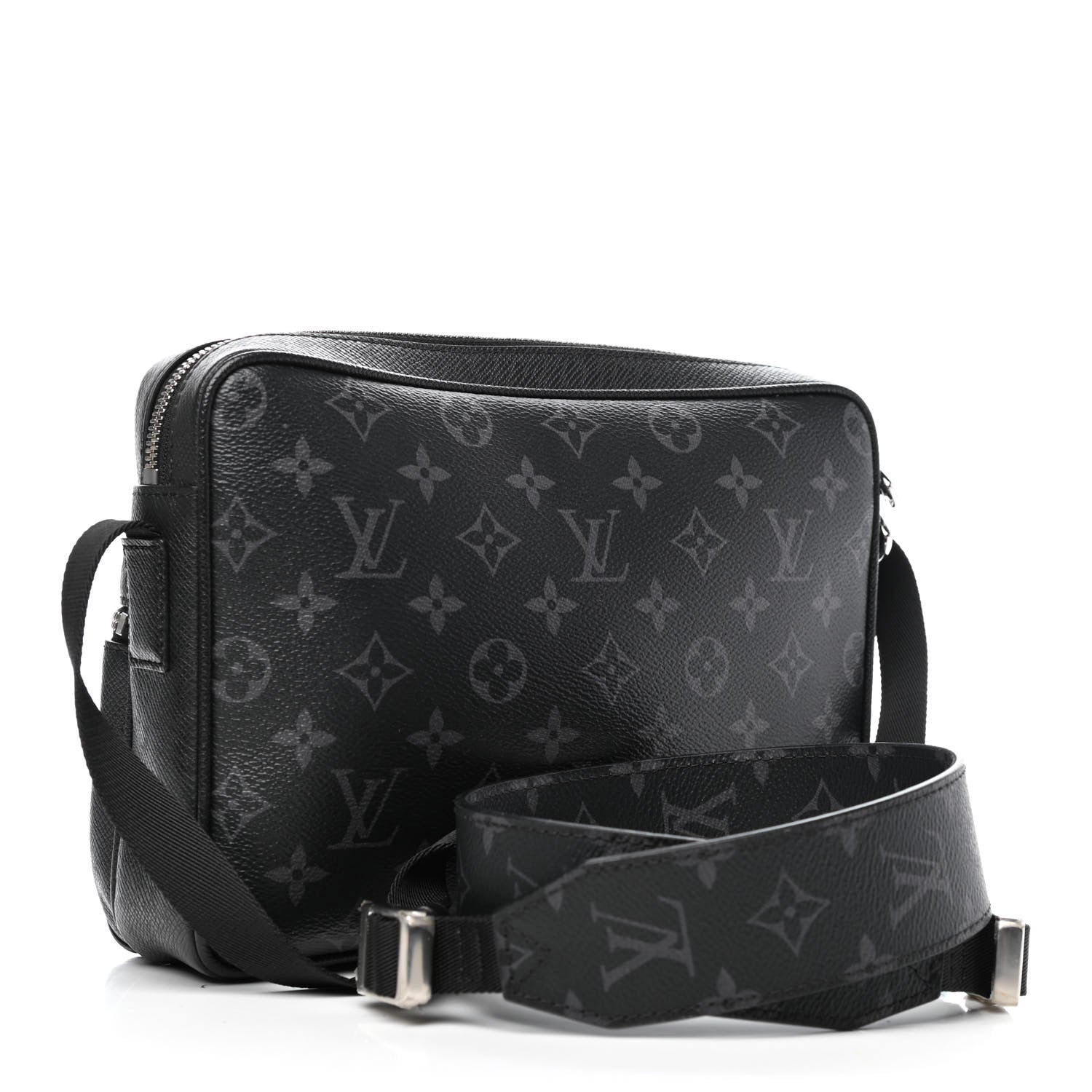 Louis Vuitton Taiga Monogram Eclipse Outdoor Messenger Black 2 of 4