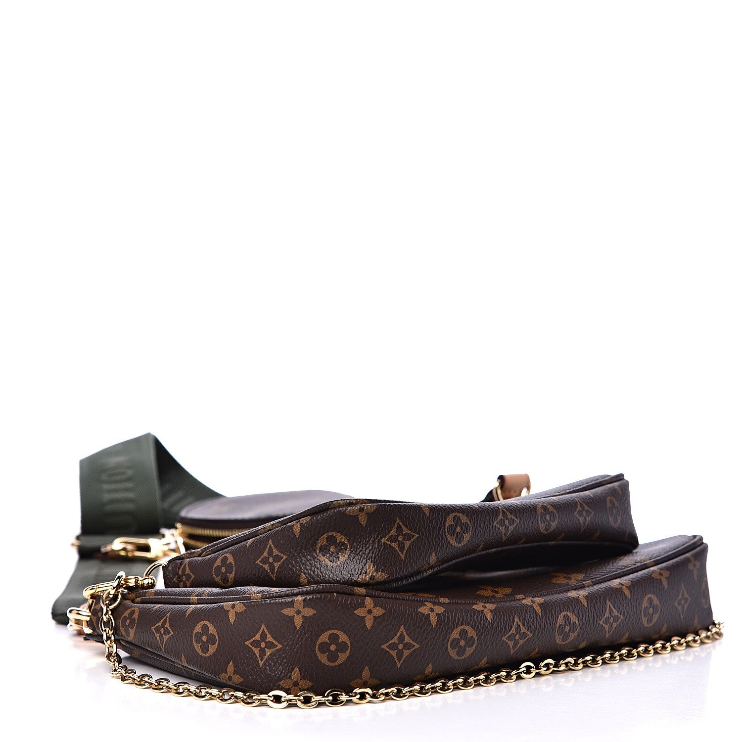 Louis Vuitton Monogram Multi Pochette Accessories Kaki 3 of 9