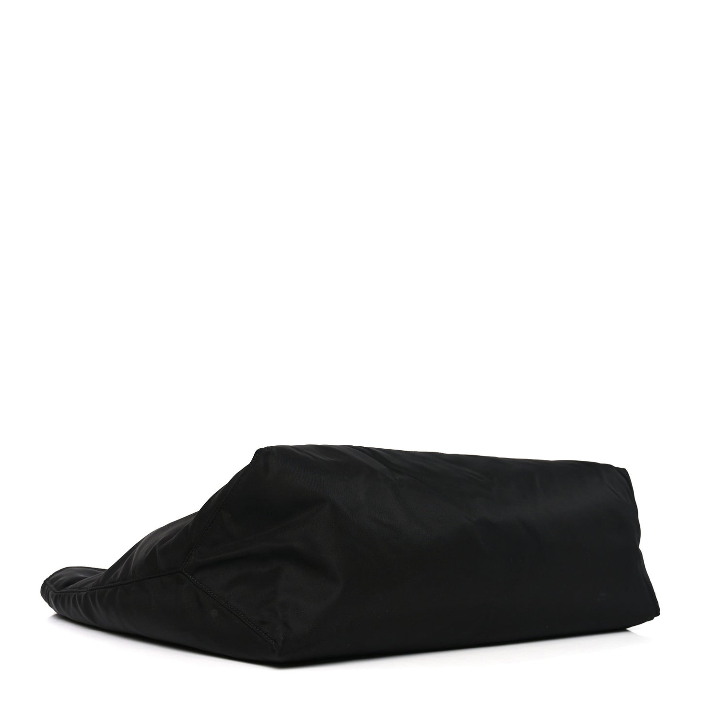 Re-Nylon Saffiano Triangle Re-Edition 1978 Medium Tote Black
