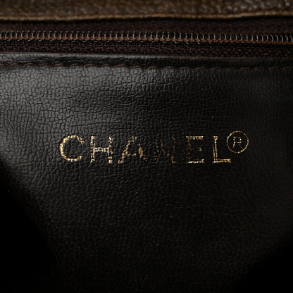 Chanel Caviar CC Backpack Brown 6 of 14