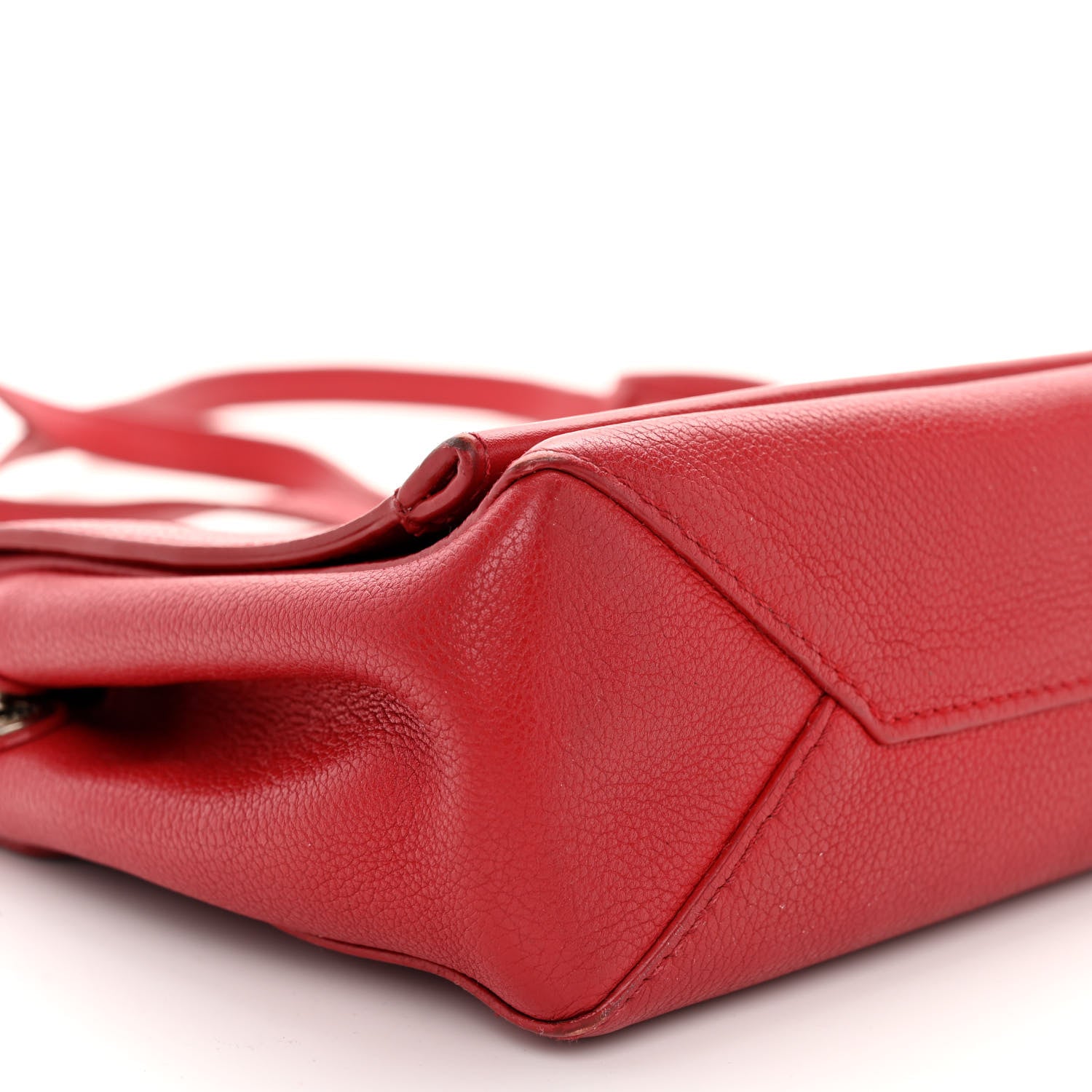 Louis Vuitton Calfskin Lockme II Chain Bag BB Rubis 8 of 10