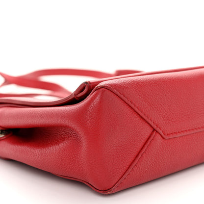 Louis Vuitton Calfskin Lockme II Chain Bag BB Rubis 8 of 10