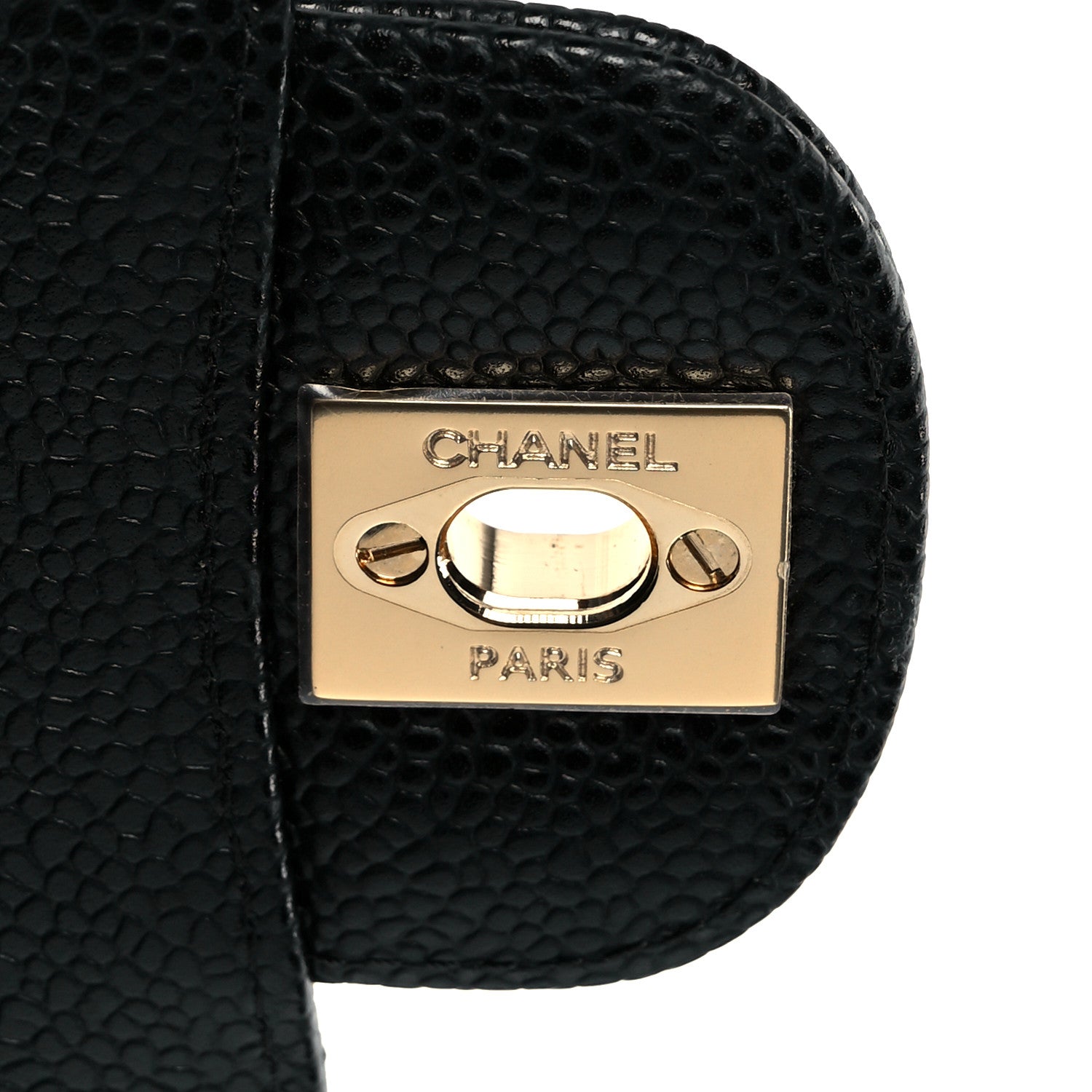 Chanel Caviar Quilted Medium Double Flap Black 6 of 12