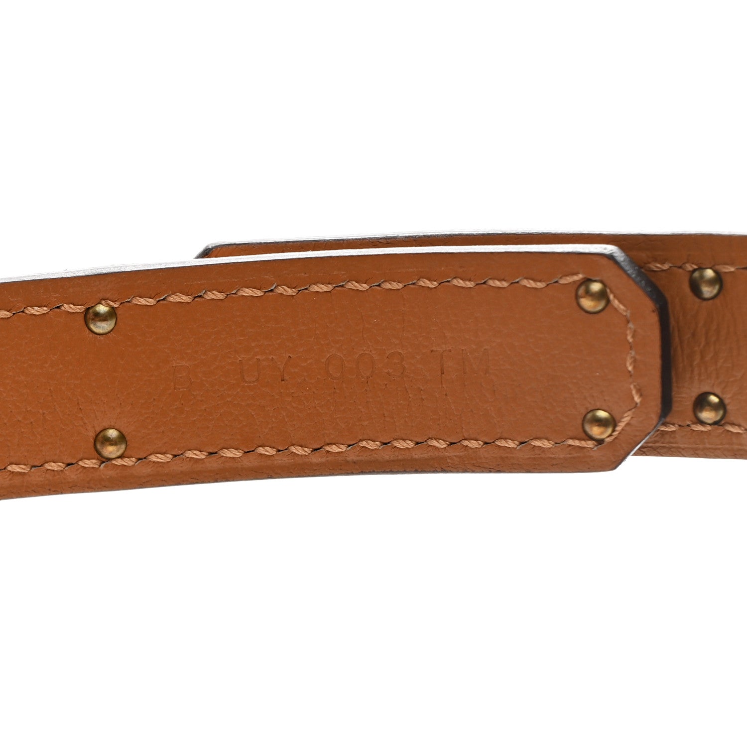 Hermes Epsom Kelly Belt Black 3 of 4