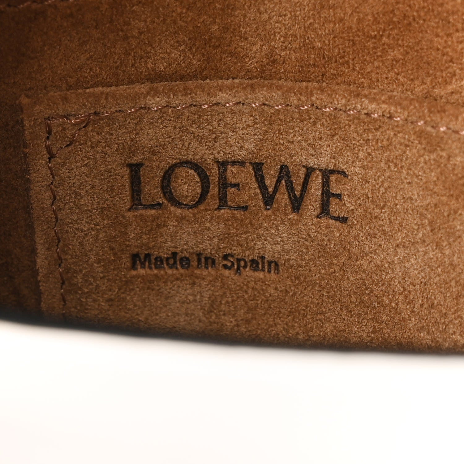 Loewe Calfskin Small Gate Crossbody Bag Ghost Light Ghost 6 of 9