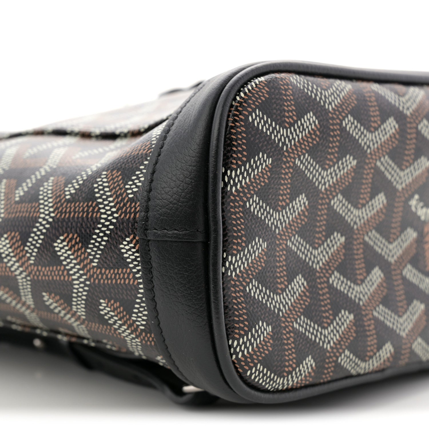Goyard Goyardine Calfskin Mini Alpin Backpack Black 8 of 10