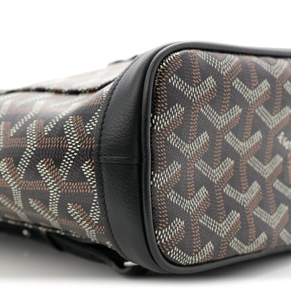 Goyard Goyardine Calfskin Mini Alpin Backpack Black 8 of 10