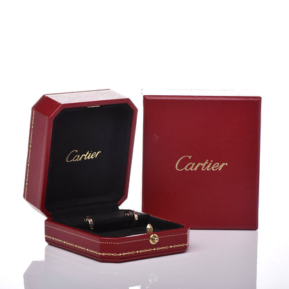 Cartier 18K Pink Gold Small LOVE Hoop Earrings 4 of 4