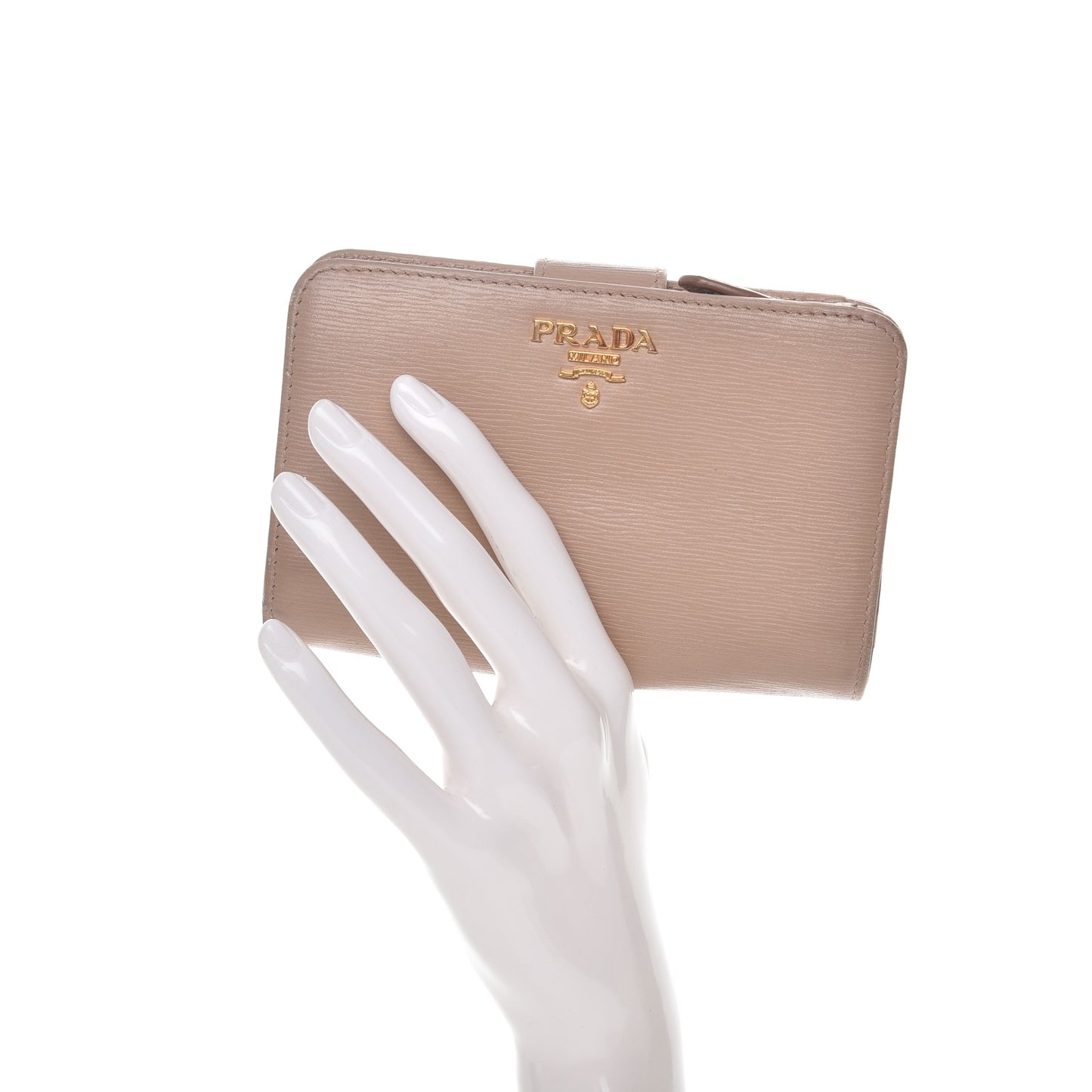 Vitello Move Metal Zip Around Wallet Cammeo