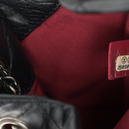 Chanel Aged Calfskin Quilted Small Gabrielle Backpack Black 8 of 19