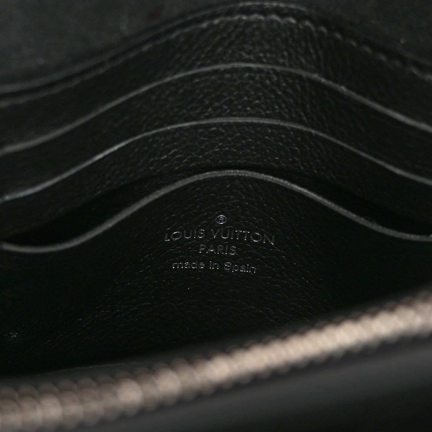 Soft Calfskin My Lockme Chain Pochette Black
