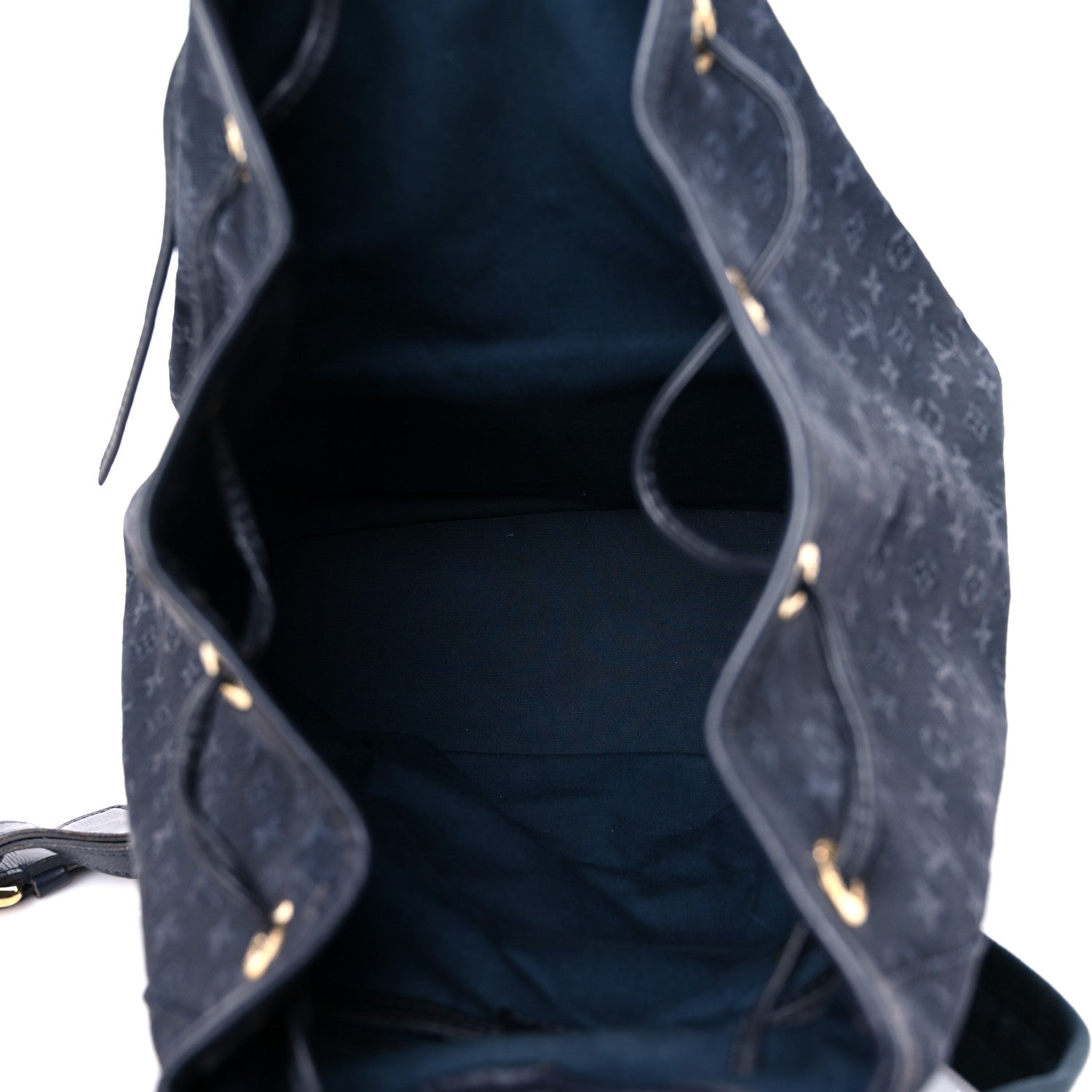 Louis Vuitton Mini Monogram Montsouris GM Backpack Blue 5 of 24