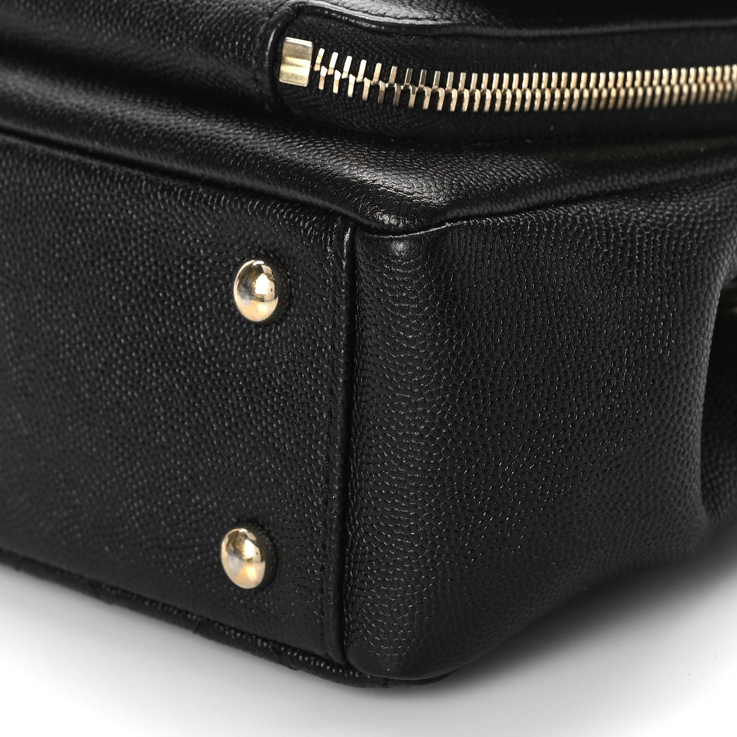 Caviar Quilted Small Business Affinity Flap Black