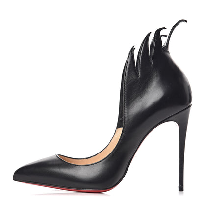 Christian Louboutin Shiny Nappa Victorina 100 Pumps 35.5 Black 1 of 14