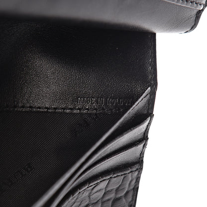 Burberry Heritage Grain Alvington Continental Wallet Black 8 of 9