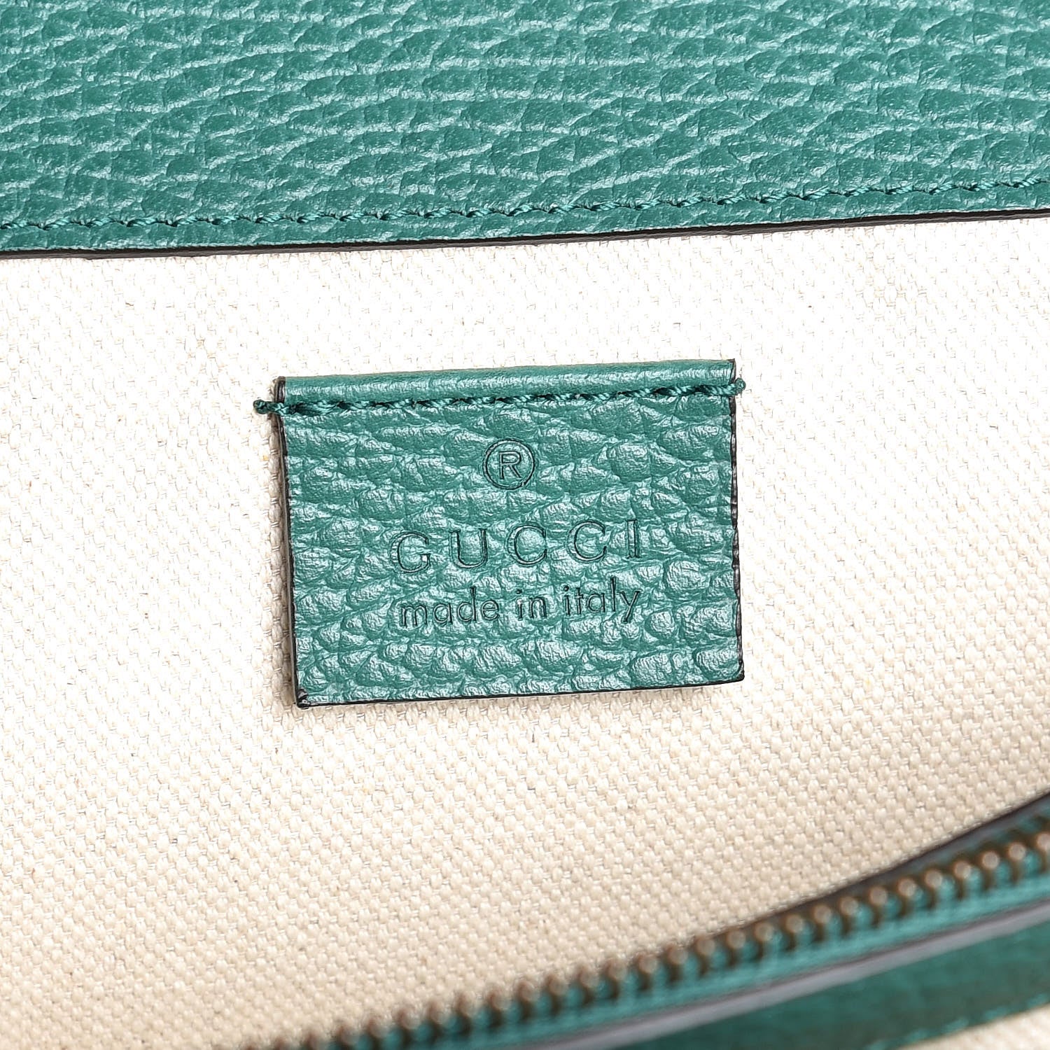 Gucci Pebbled Calfskin Small Dionysus Shoulder Bag Emerald 7 of 10