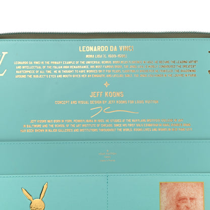 Louis Vuitton Masters Da Vinci Laptop Case Vert D’eau 7 of 8